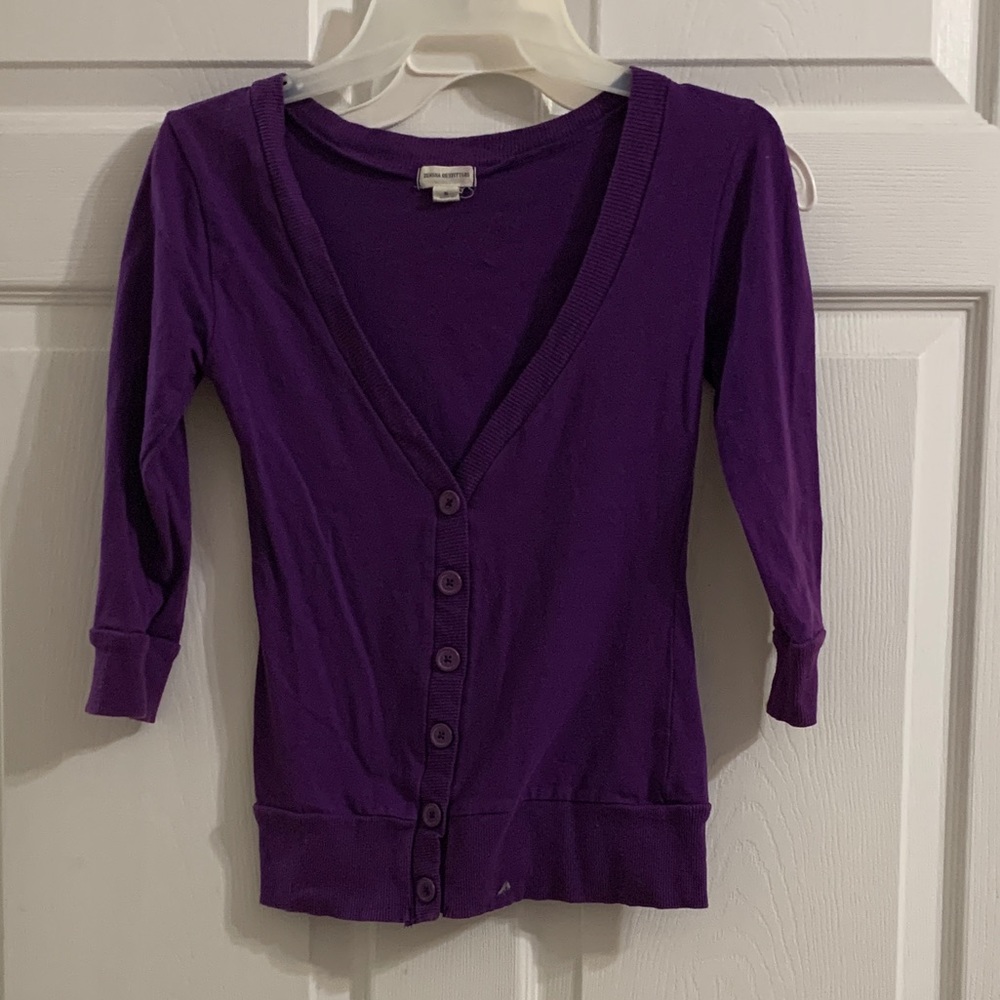 Purple Button Down